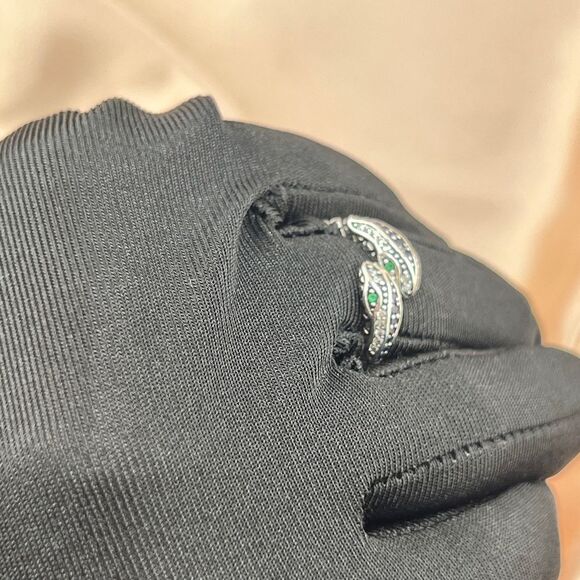 Serpenti Sterling Silver Ring - Picture 8 of 10